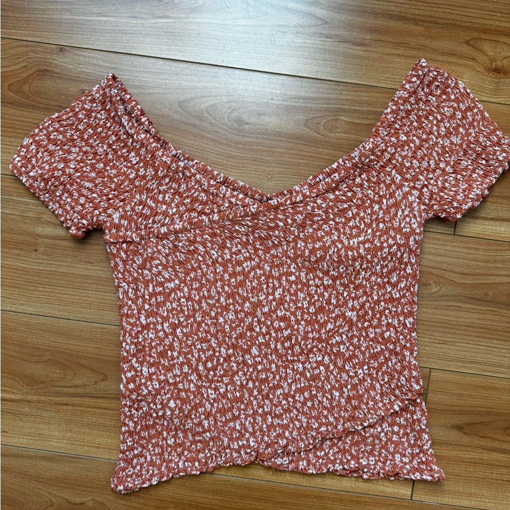 Off the shoulder XS top